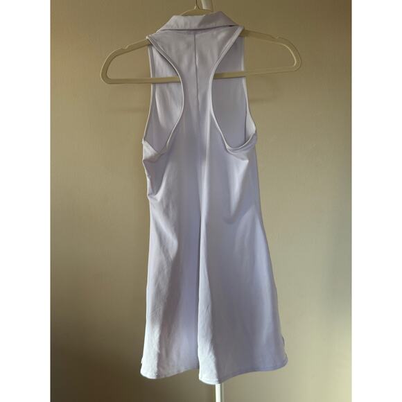 Alo Yoga Charmed White Tennis Dress - XXS Preppy Sporty Chic - Picture 4 of 7